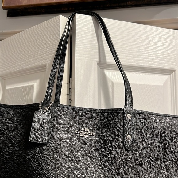 Coach reversible purse.  Used only a few times. - Picture 2 of 4